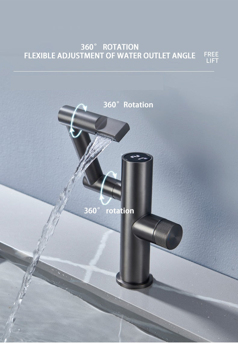 Avtoit | Hydroelectric Rotating Modern Smart Waterfall Faucet