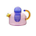 Avtoit | Contrasting Color Glass Tea Set