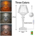 Avtoit | Diamond Glow Rechargeable Crystal Table Lamp