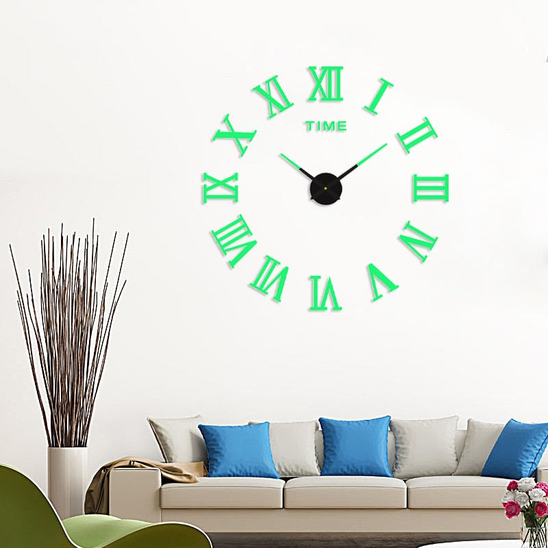 Avtoit | 3D Luminous Silent Wall Clock