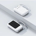 Avtoit | PowerVolt Max 20K | Solar-powered power bank | 4 charging cables integrated | LED flashlight