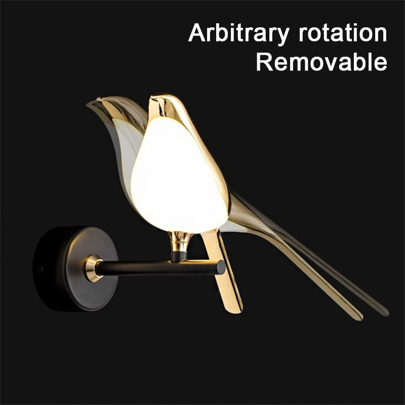 Avtoit | Modern Nordic Wall Bird Lamp