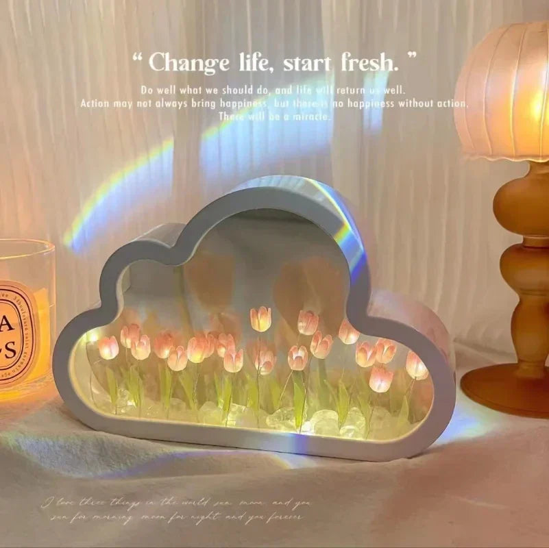 Avtoit | Tulip Atmosphere Infinite Flowers Night Light