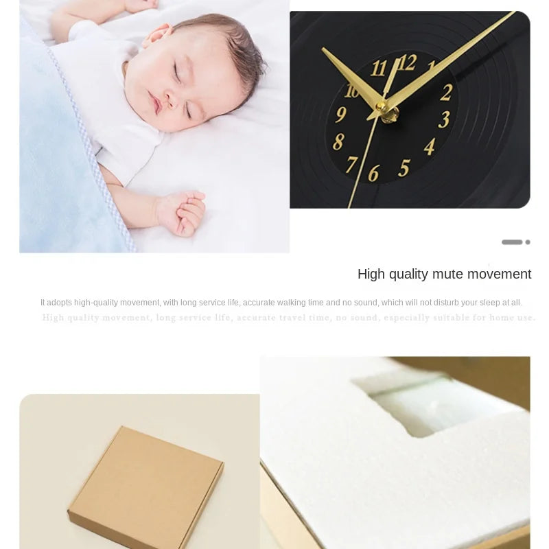 Avtoit | Musical Vinyl Record Wall Clock