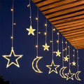 Avtoit | Solar Moon Star Lamp LED String Lights Decoration