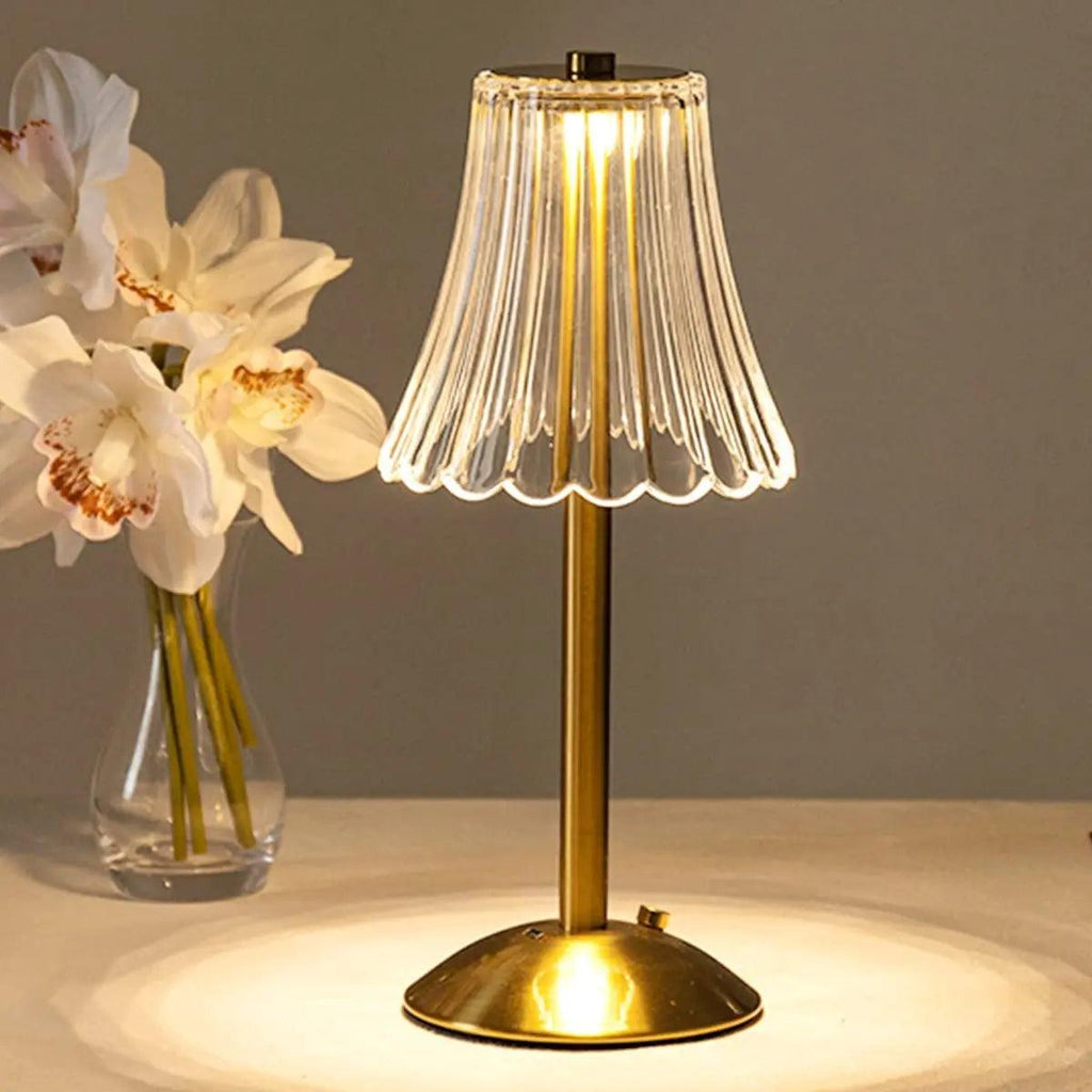 Avtoit | CrystalLuxe - Vintage Table Lamp with Elegant Shine