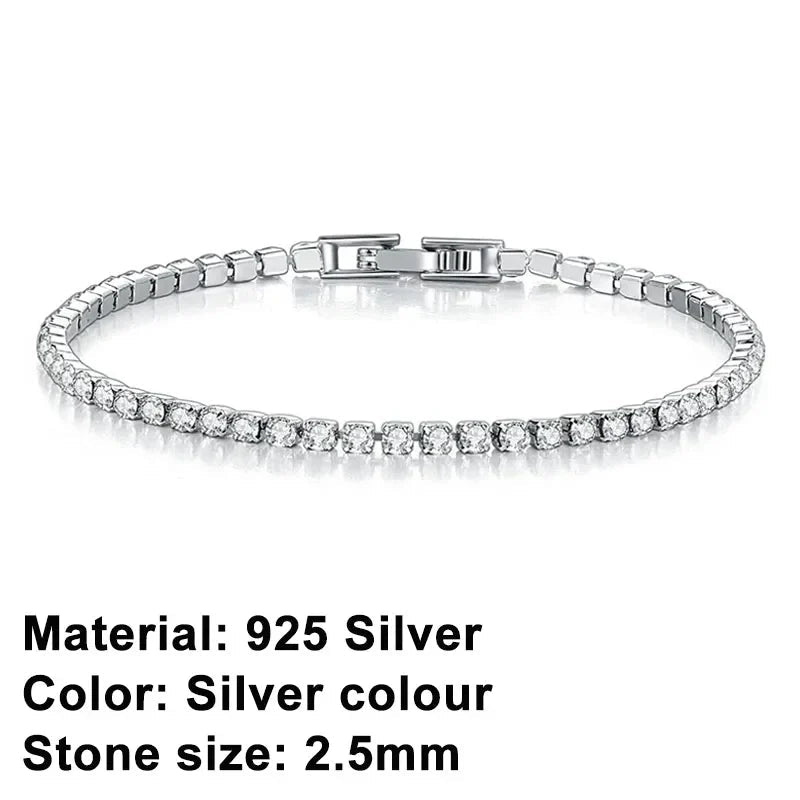 Avtoit | Tennis Bracelet – Shine with Attitude: Elegance in Sterling Silver and Hip-Hop Flair!
