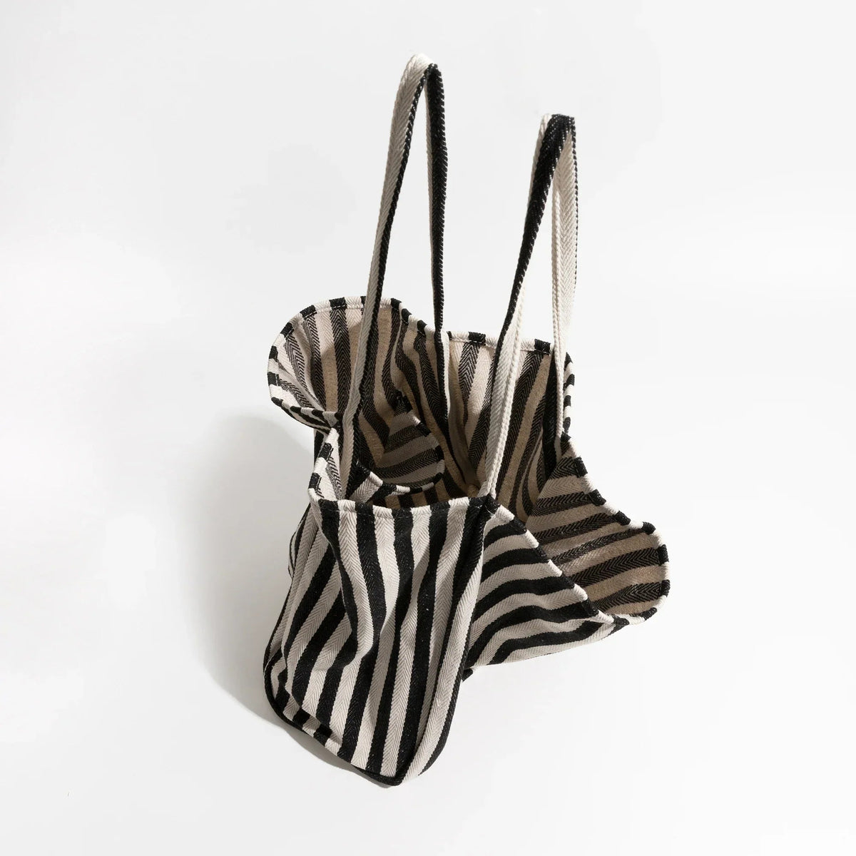 Avtoit | Striped linen tote bag