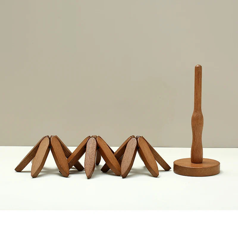 Avtoit | Wooden Tree Heat Resistant Coaster Set