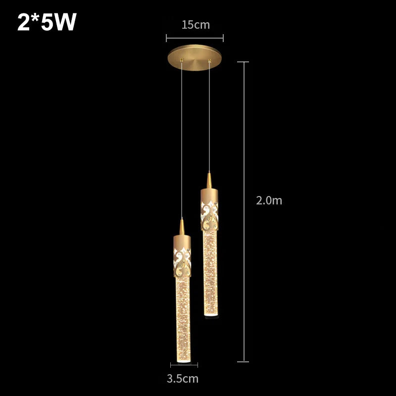 Avtoit | Chandelier with crystal pendants