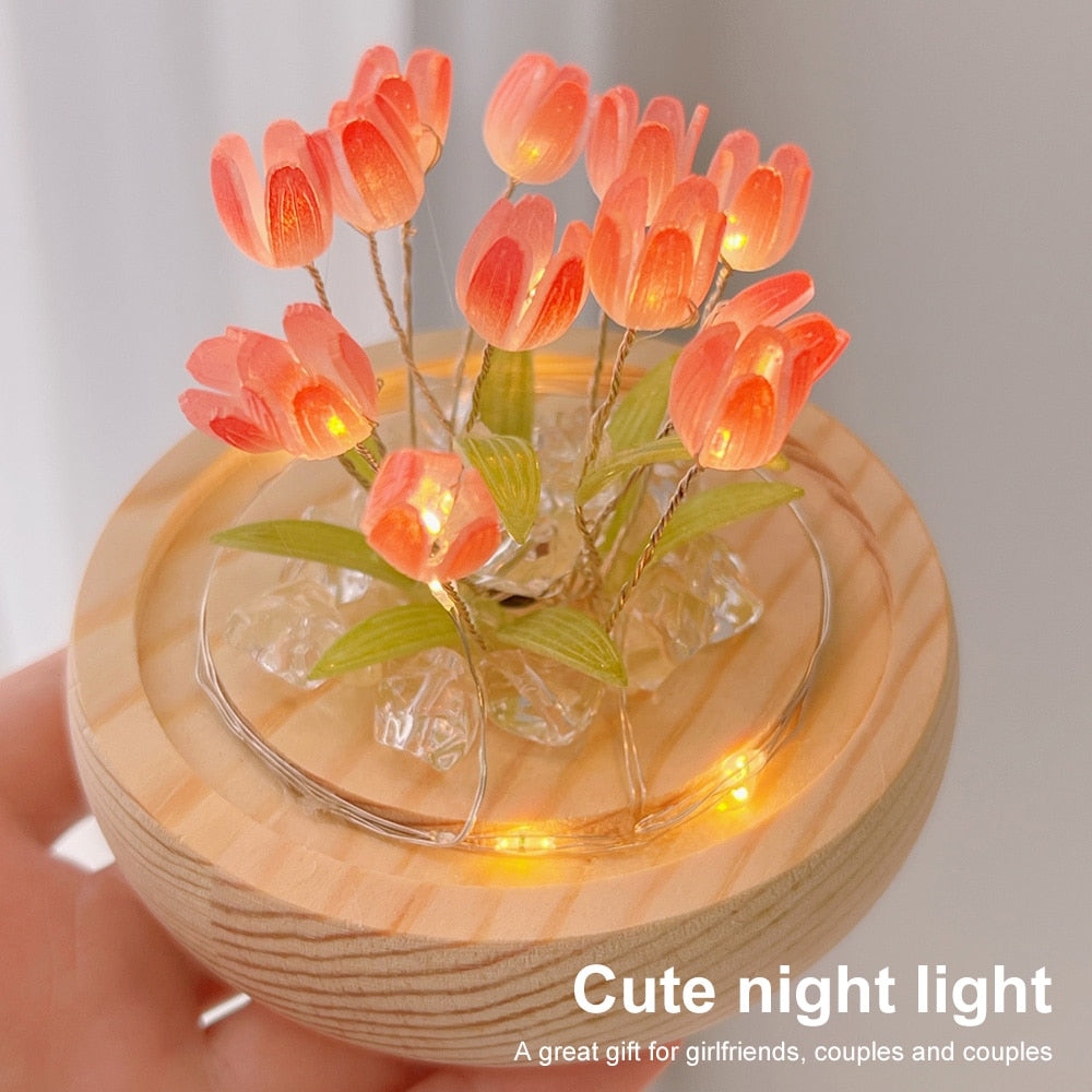 Avtoit | Shiny Tulip Handmade Night Lamp