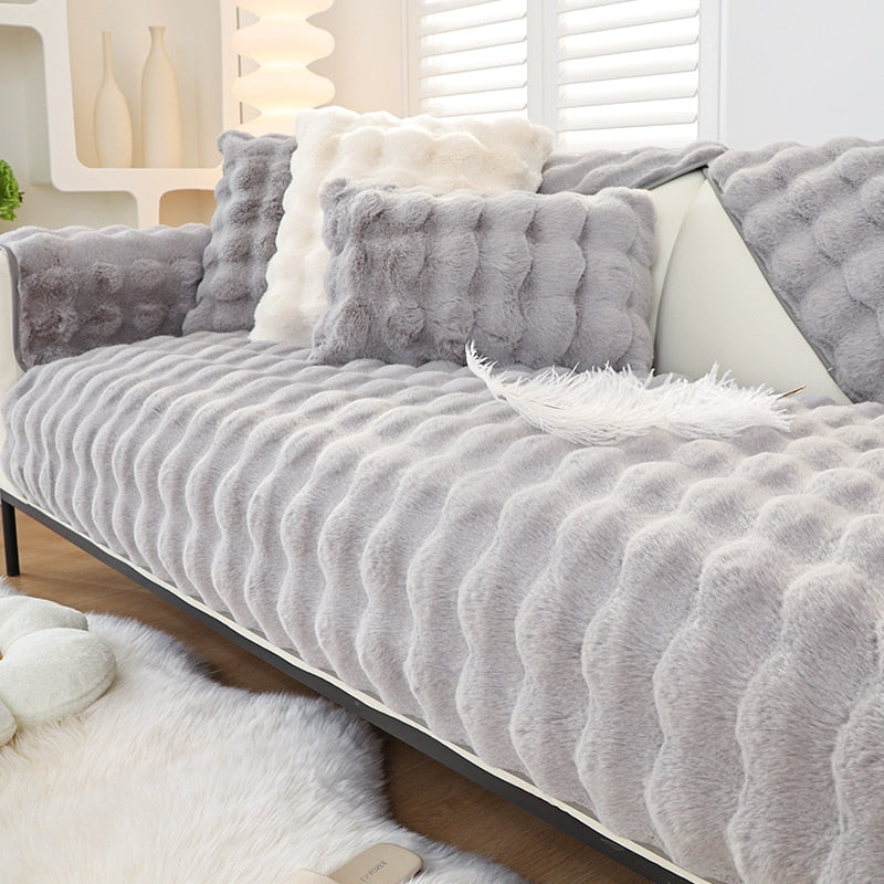 Avtoit | Snuggly Comfy Plush Sofa Cover
