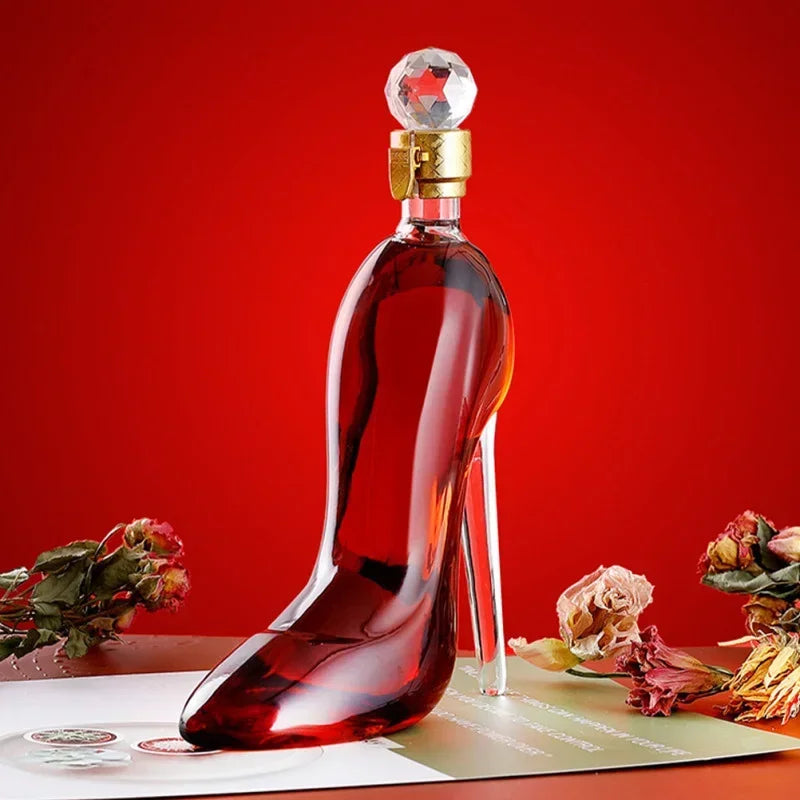 Avtoit | High Heel Fancy Glass Wine Decanter