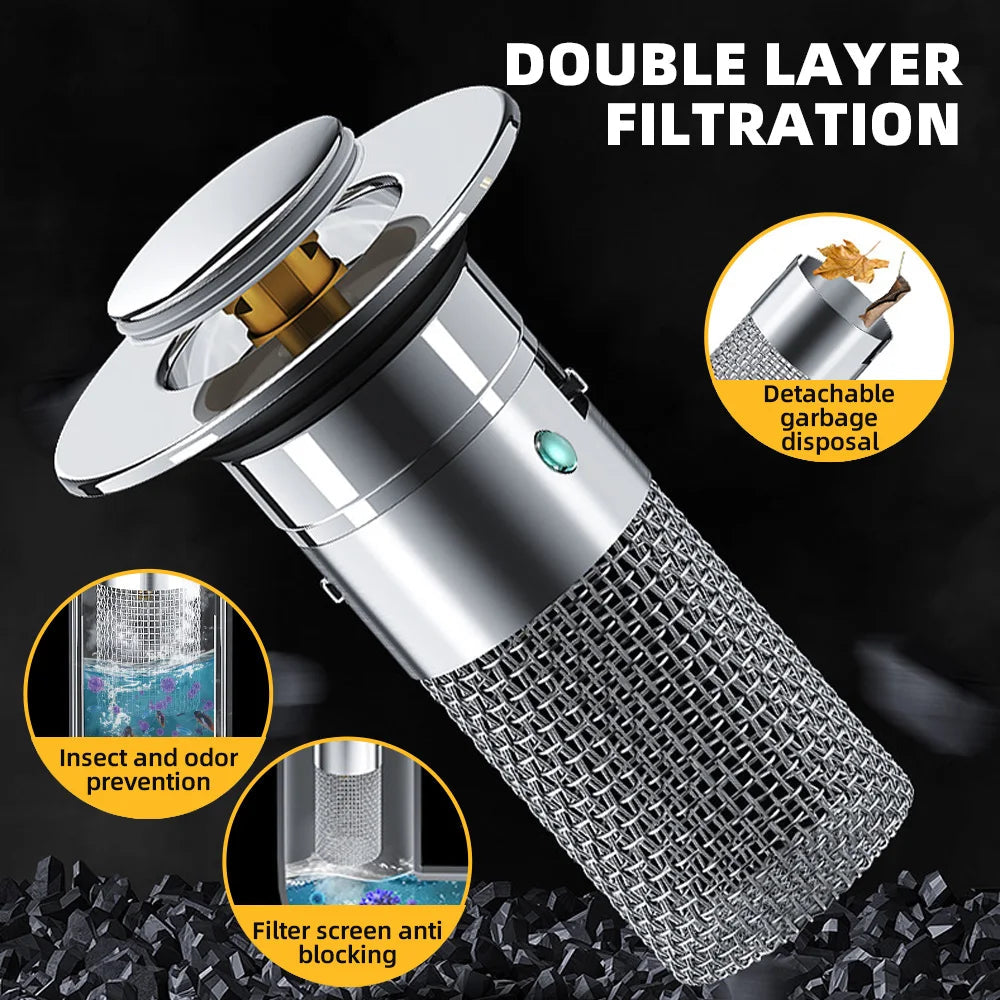 Avtoit | Pop-up Anti Clogging Drain Sink Strainer Filter