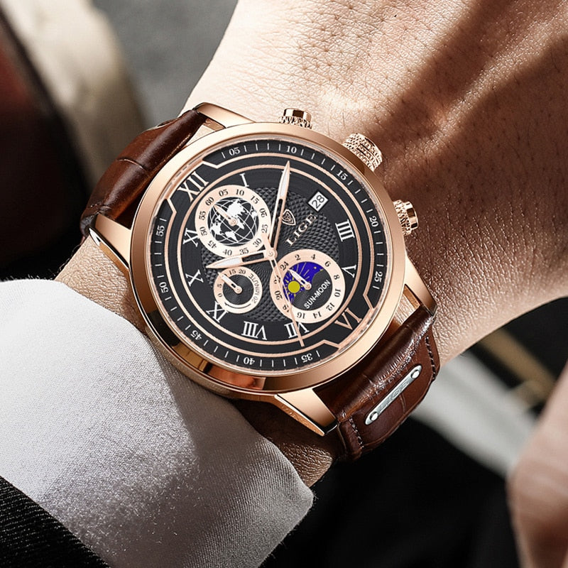 Avtoit | Classic Chronograph Men’s Watch | Stylish & Functional Luxury Wristwatch for Every Occasion