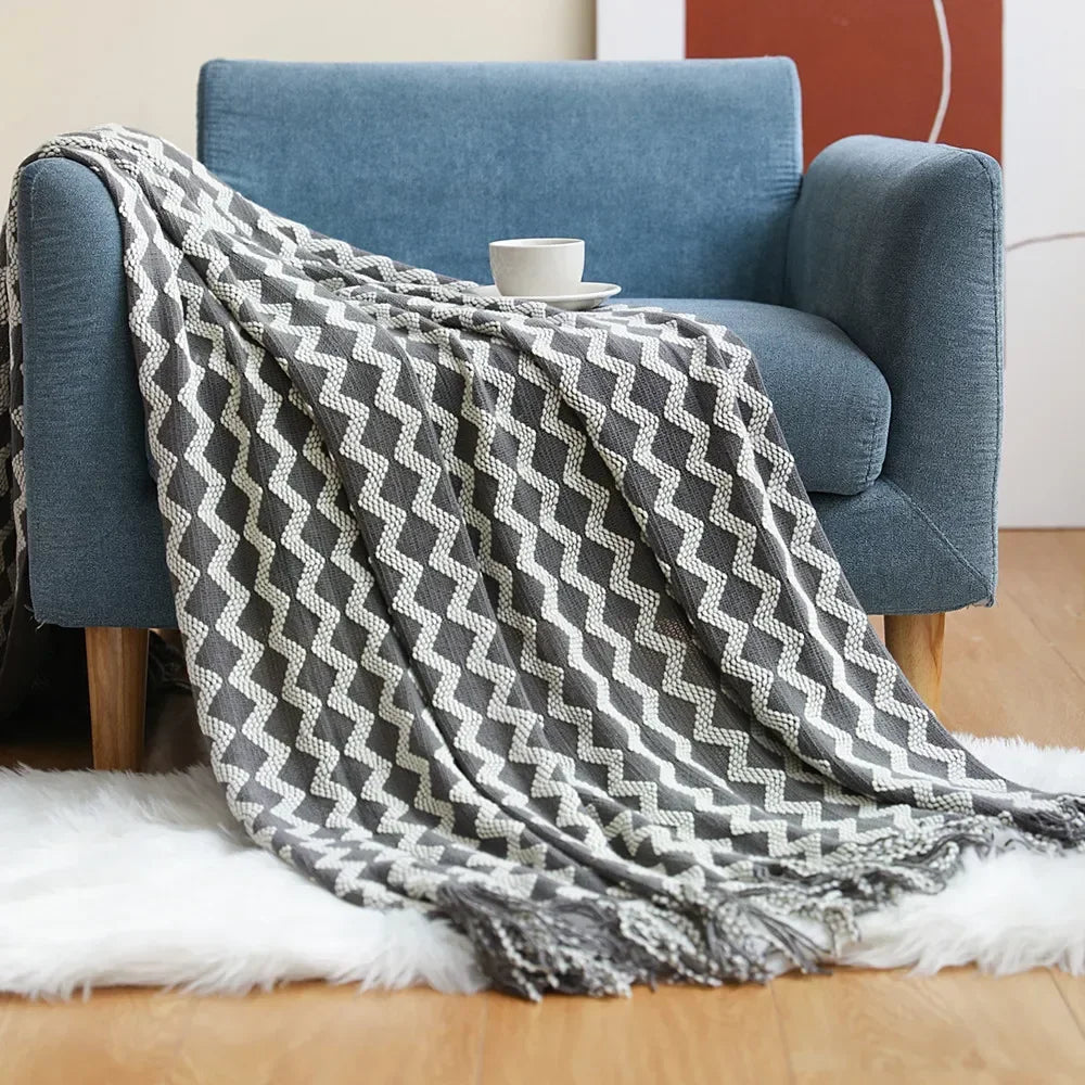 Avtoit | Nordic Style Dick Knitted Blanket