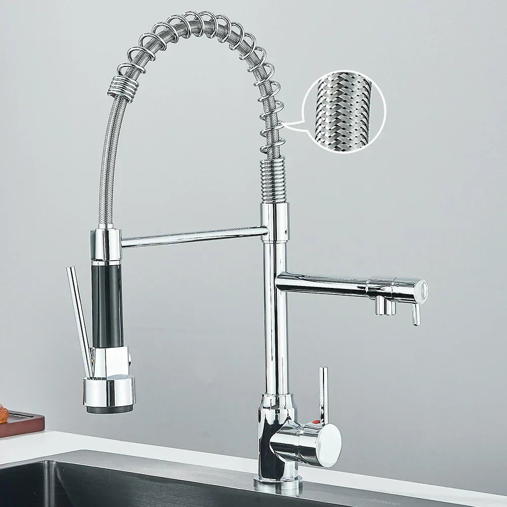 Avtoit | SpringFlow – Kitchen faucet with dual outlet