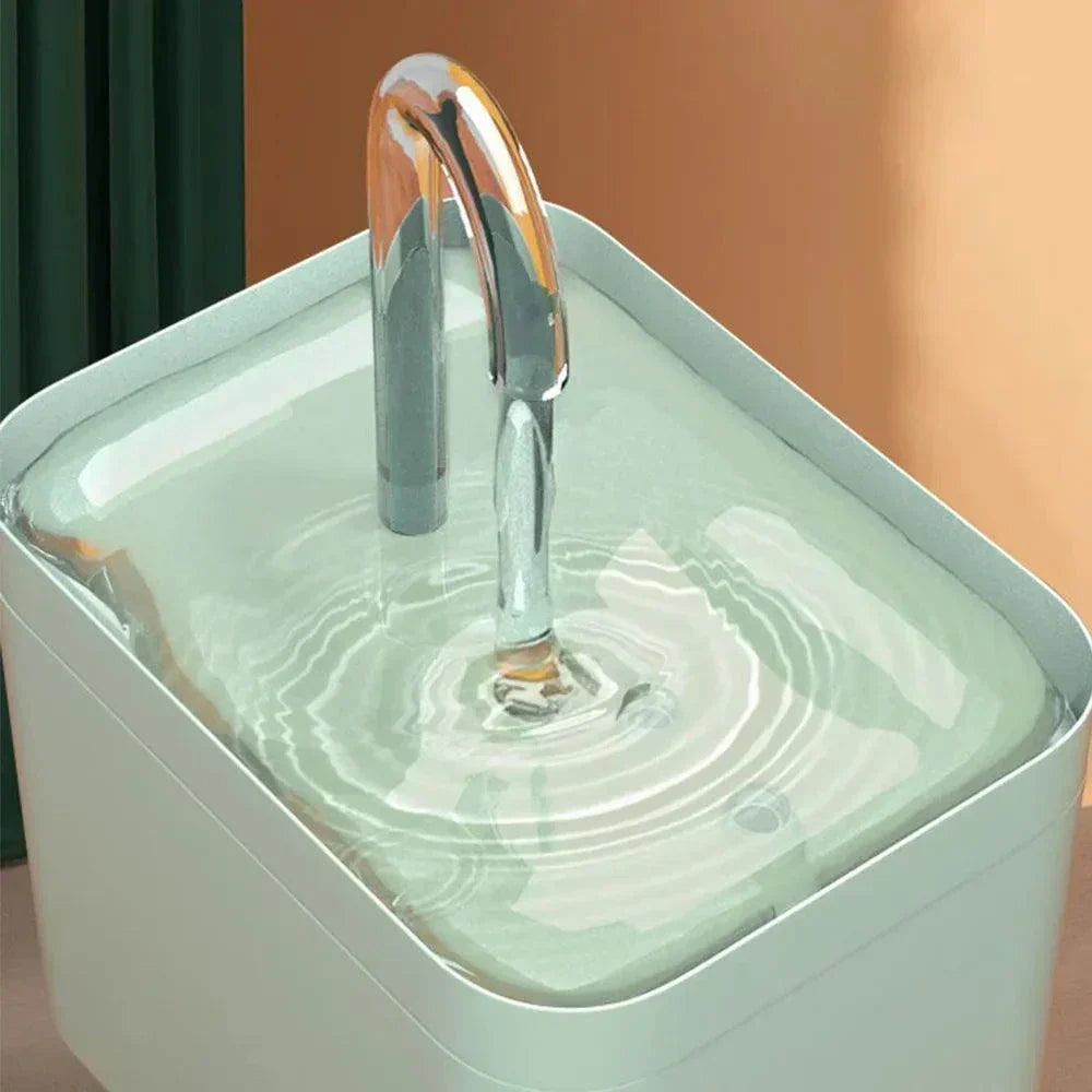Avtoit | Ultra-quiet Pet Water Fountain with Intelligent Filtration - 1.5 l Stainless Steel