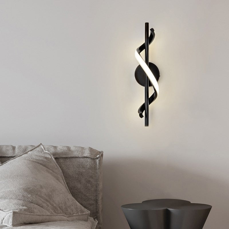 Avtoit | SpiralLume – Minimalist LED Wall Light with a Modern Edge
