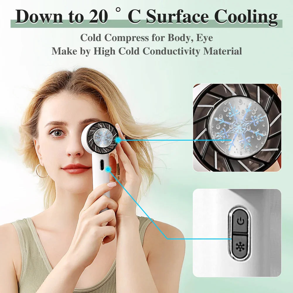 Avtoit | Portable Air Conditioner Cooling Fan | Compact, Lightweight & Ideal for Home, Office & Outdoor Use | Portable Handheld Fans
