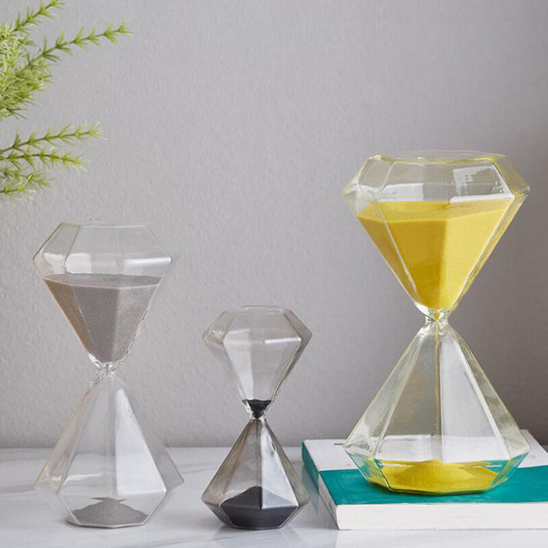 Avtoit | 5–60 Minute diamond hourglass, hourglass, hourglass, children's gift, hourglass, home decoration, available in multiple color options