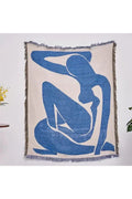 Avtoit | Abstract Blue Muse Blanket
