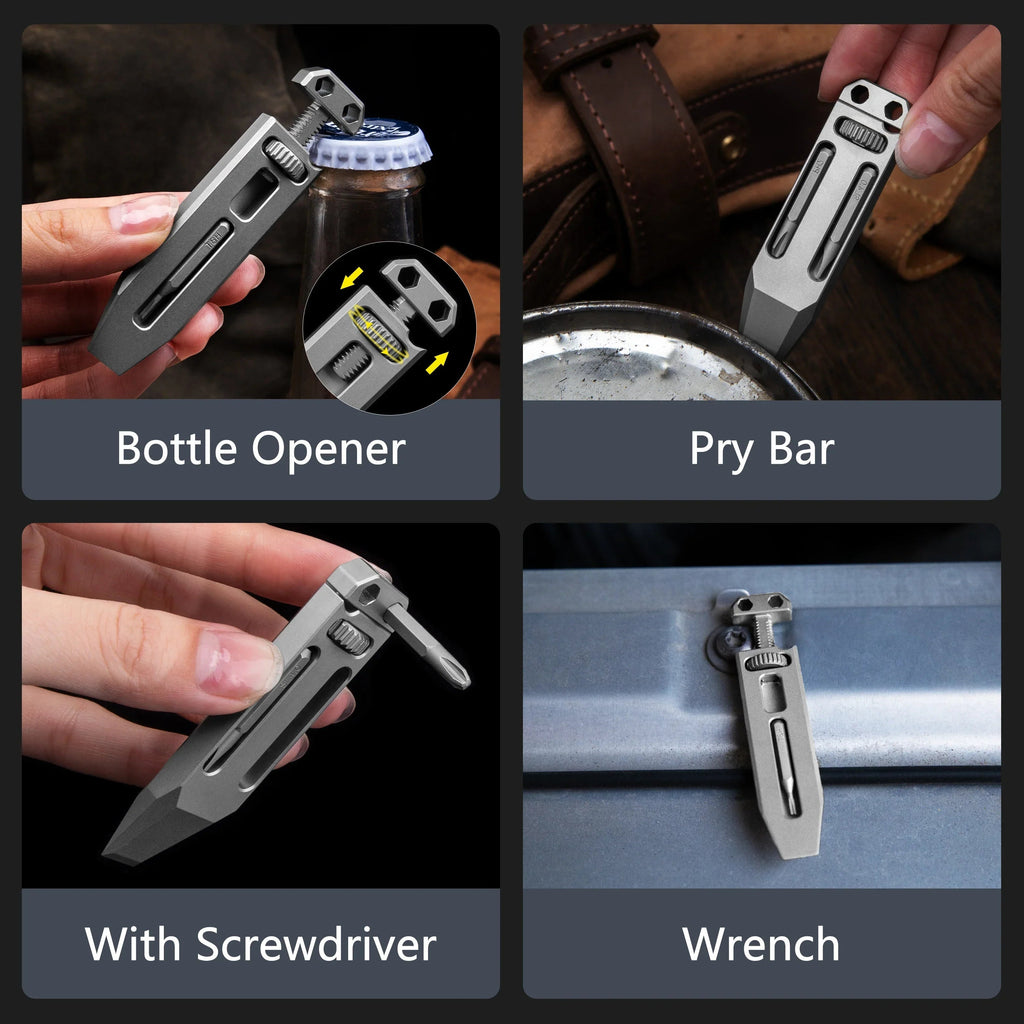 Avtoit | Titanium Alloy Telescopic Camping EDC Multifunctional Tool
