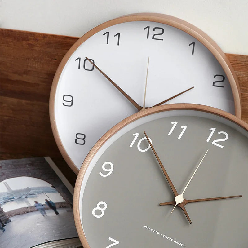 Avtoit | TranscendTime | Wall clock made of wood and glass
