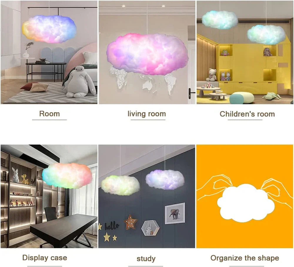 Avtoit | Cloudscape Glow 3D Cloud Smart Bedroom Light