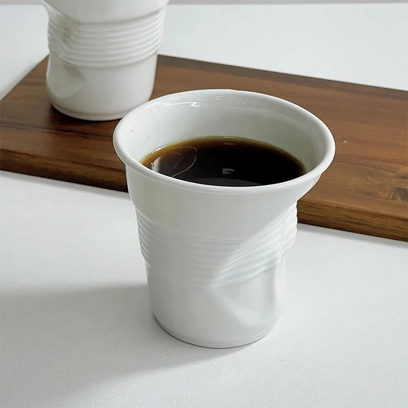 Avtoit | Realistic Ceramic Bent Creative Mug