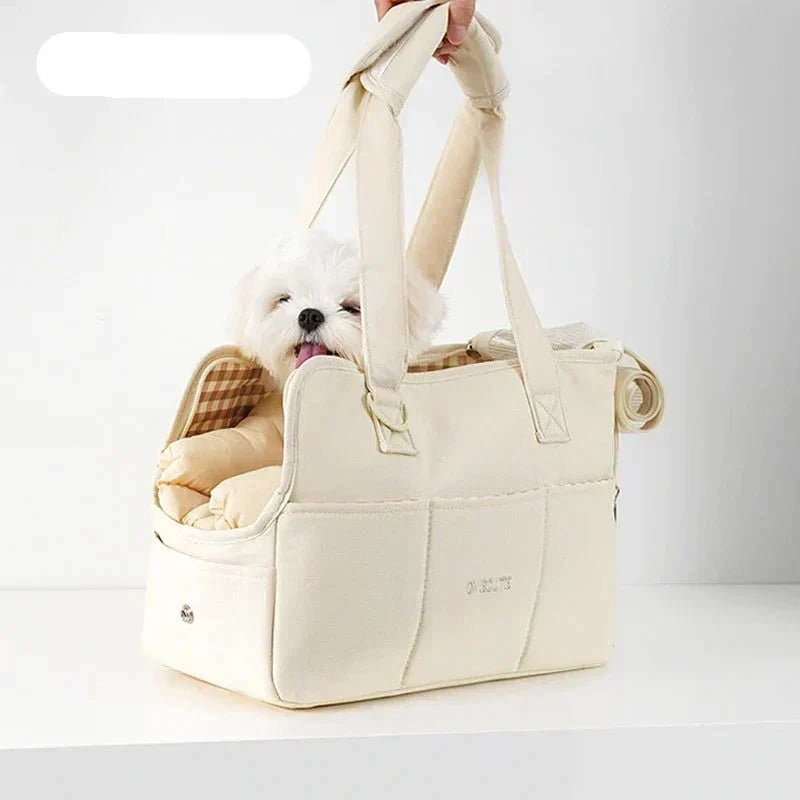 Avtoit | LuxCarry – Durable & Safe Pet Travel Bag for Small Dogs and Cats | Lightweight, Breathable & Stylish