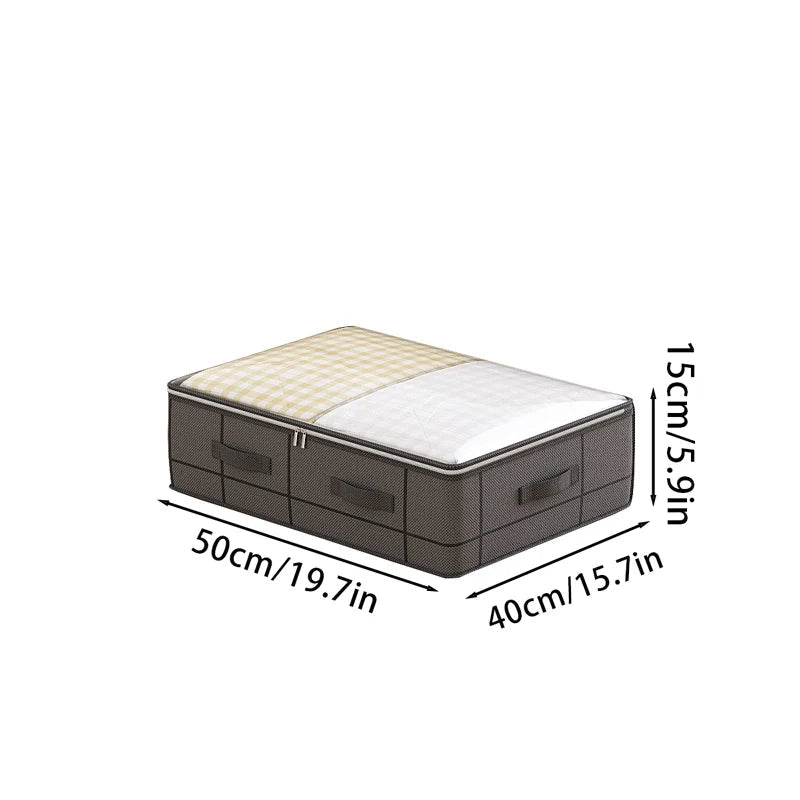 Avtoit | Hidevera Underbed Bag | Foldable & With Window | Tear-Resistant & Breathable | For Bedding & Clothing