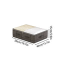 Avtoit | Hidevera Underbed Bag | Foldable & With Window | Tear-Resistant & Breathable | For Bedding & Clothing