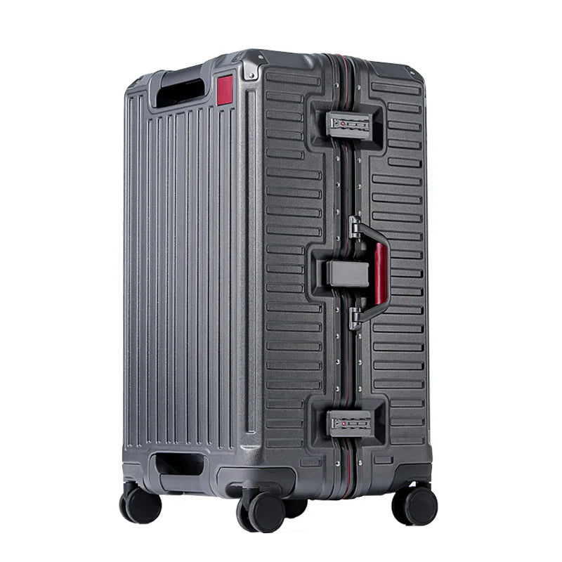 Avtoit | Zagreb – Wide Handle Hardshell Suitcase with Aluminium Frame & 360° Spinner Wheels