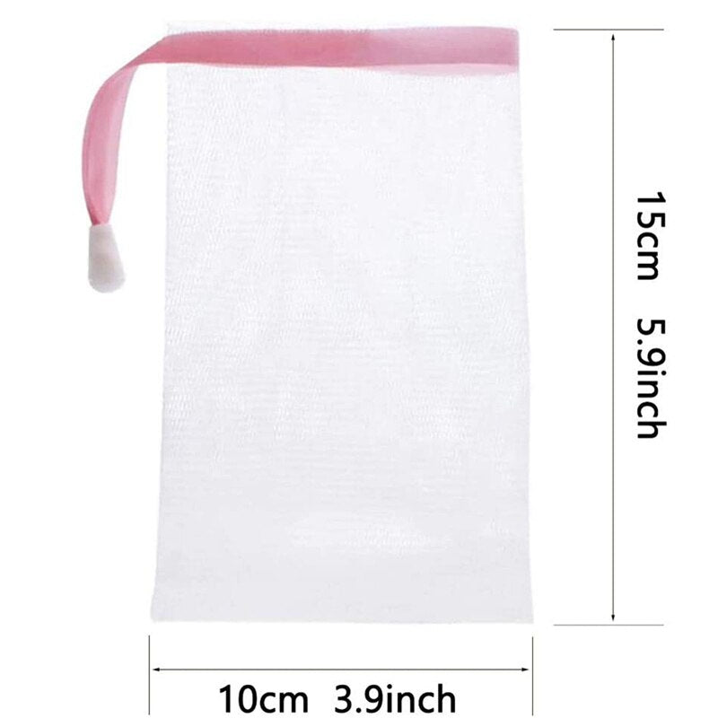 Avtoit | 10Pcs Hangable Soap Organizer Mesh Bag