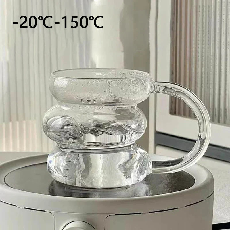 Avtoit | Sleek Glass Irregular Bubble Mug
