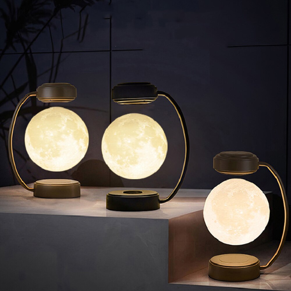 Avtoit | 3D Magnetic Levitating Moon Night Lamp