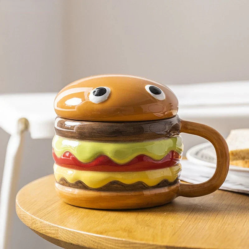 Avtoit | Yummy Hamburger-Shaped Ceramic Hamburger Mug