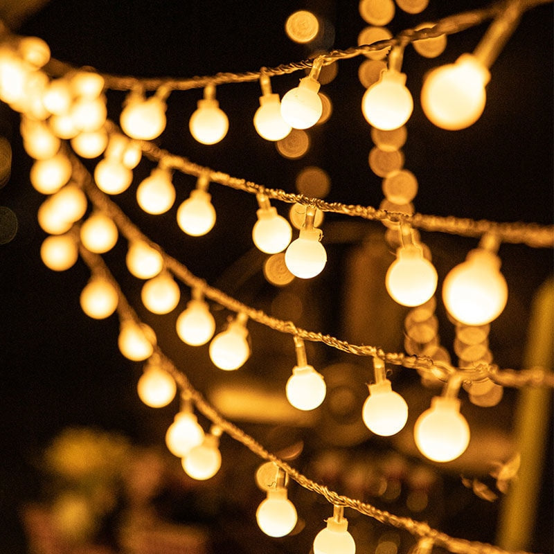 Avtoit | LED Fairy Bubble String Lights Festive Lights