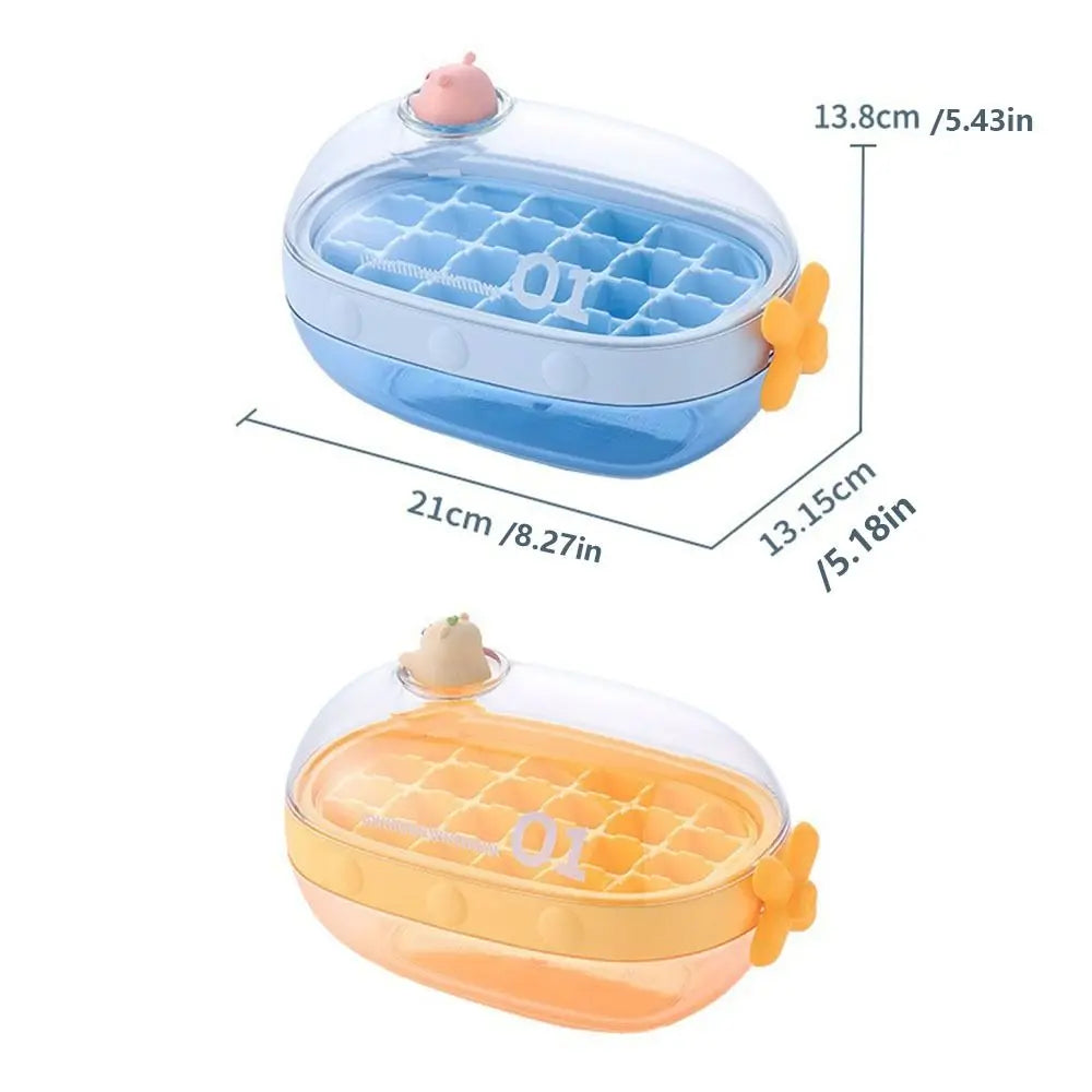 Avtoit | Cute Cartoon Rotating Knob Ice Cube Tray