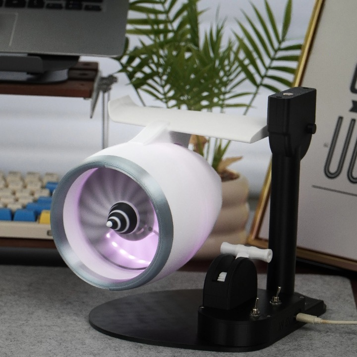 Avtoit | Turbojet Fan-Style Mist Humidifier with RGB Lighting – AeroMist