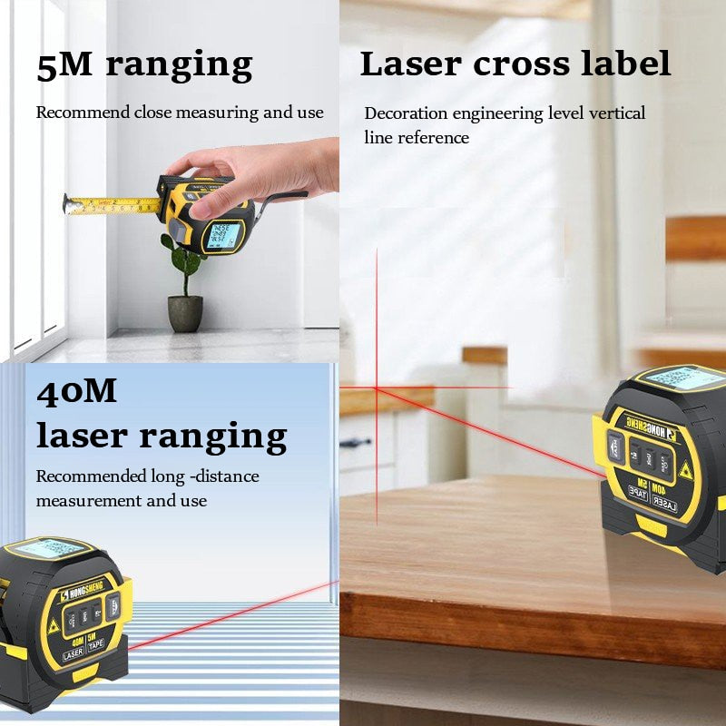 Avtoit | 3in1 Ultimate Pro Laser Smart Tape Measure