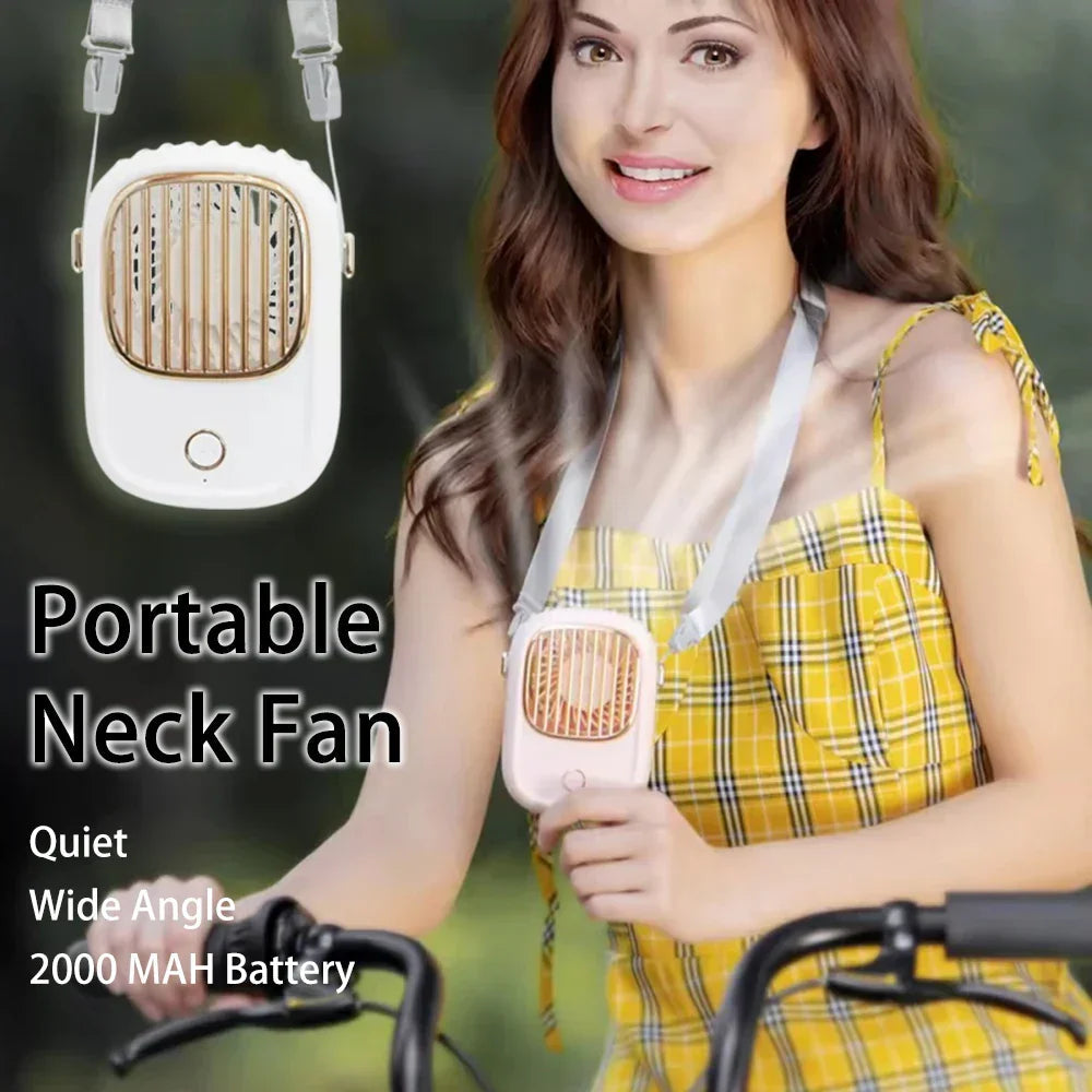 Avtoit | CoolBreeze AeroLynx | Mini Fan | 3-in-1 Portable | Rechargeable & Compact
