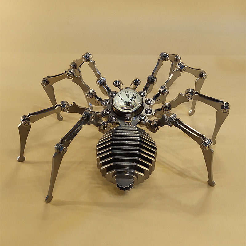 Avtoit | Robot spider Stainless Steel Mechanical Clock
