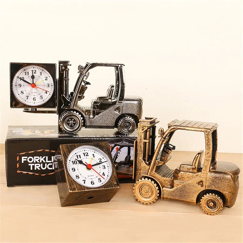 Avtoit | Retro Forklift Unique Digital Clock