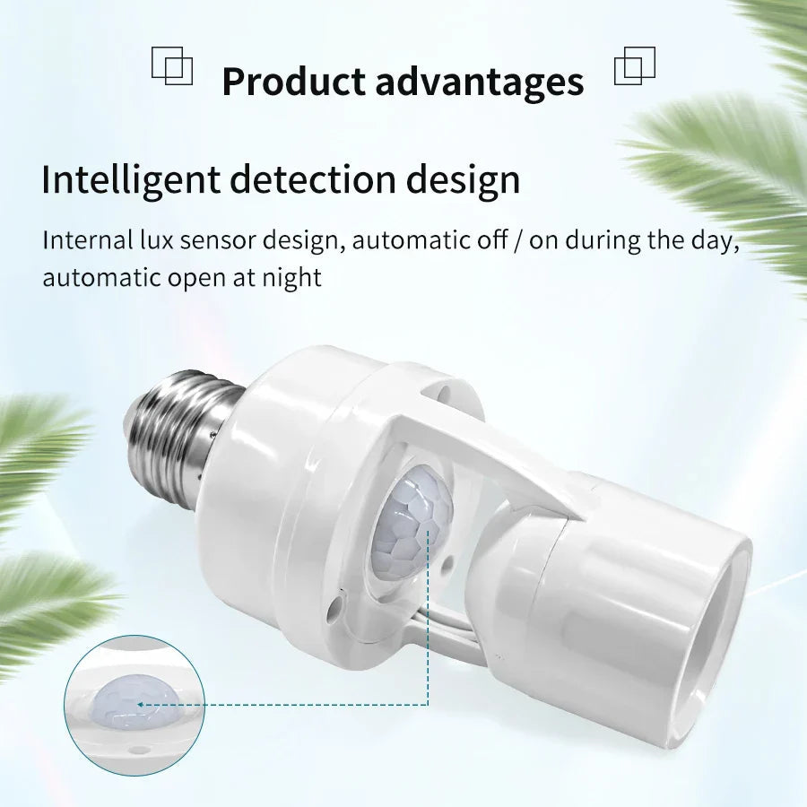Avtoit | Motion-Activated Adjustable Smart Light Socket