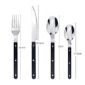 Avtoit | 24-Piece Cutlery Set – Engraved Stainless Steel Flatware for 6 People