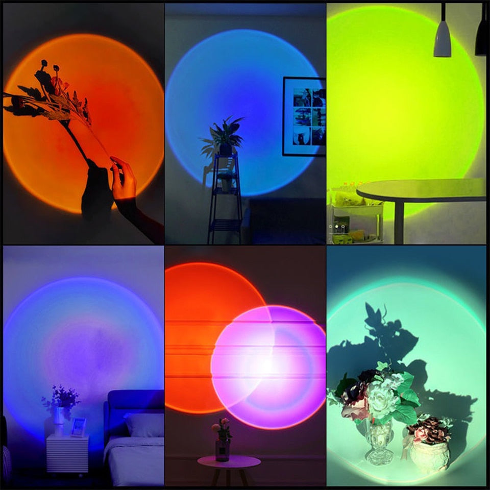 Avtoit | Mini USB Sunset Night Lamp