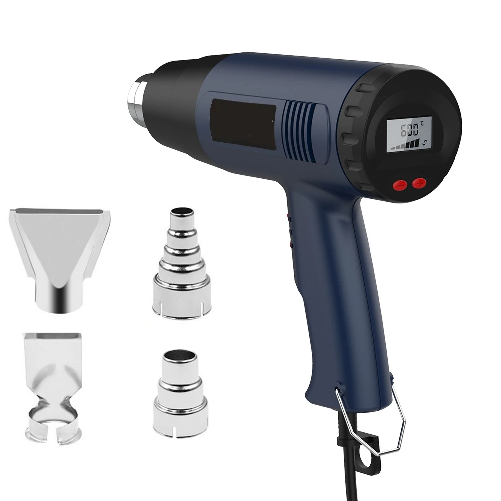 Avtoit | 2000W Industrial Electric Heat Gun with Digital LCD Display Adjustable Temp – ProTherm