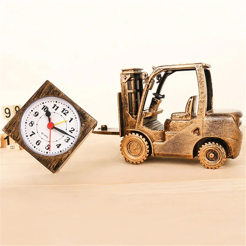 Avtoit | Retro Forklift Unique Digital Clock